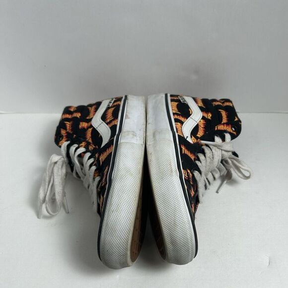 Vans X Thrasher Old Skool SK8-Hi Canvas Black Skateboarding Mens Shoes Sneaker - Picture 7 of 10